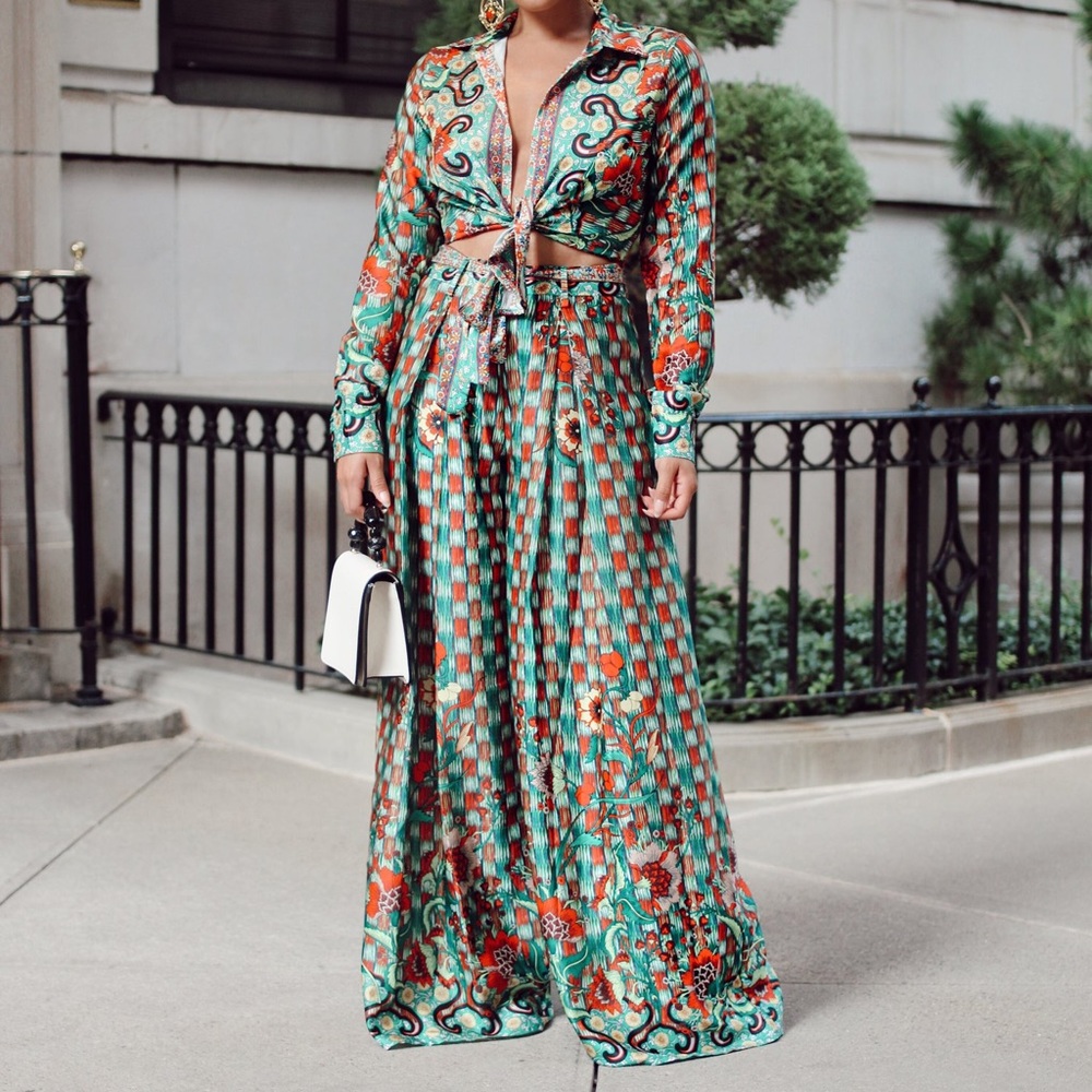 TWO PIECE TROPICAL SET
